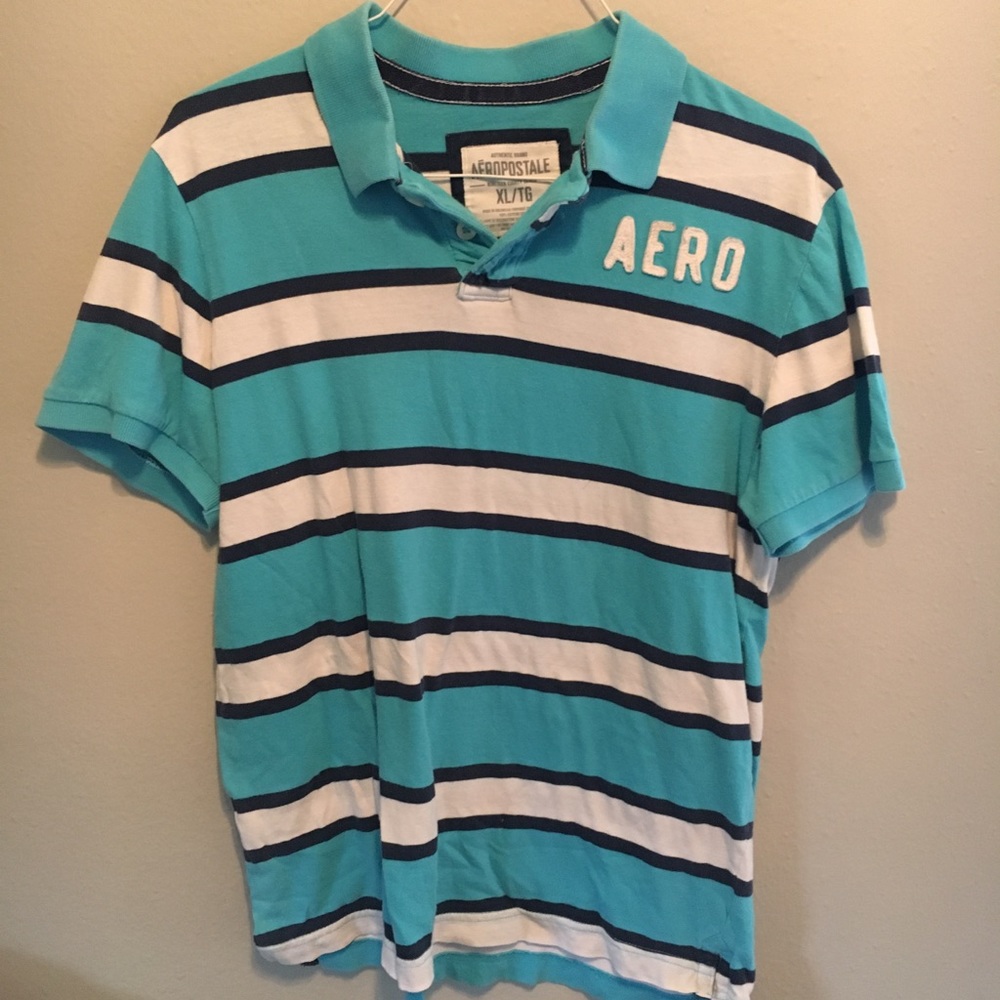 Aero stripped tee