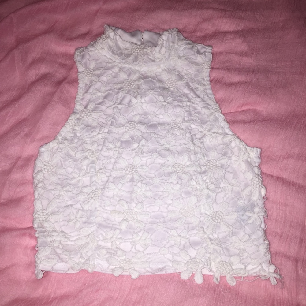 Charlotte Russe laced crop too