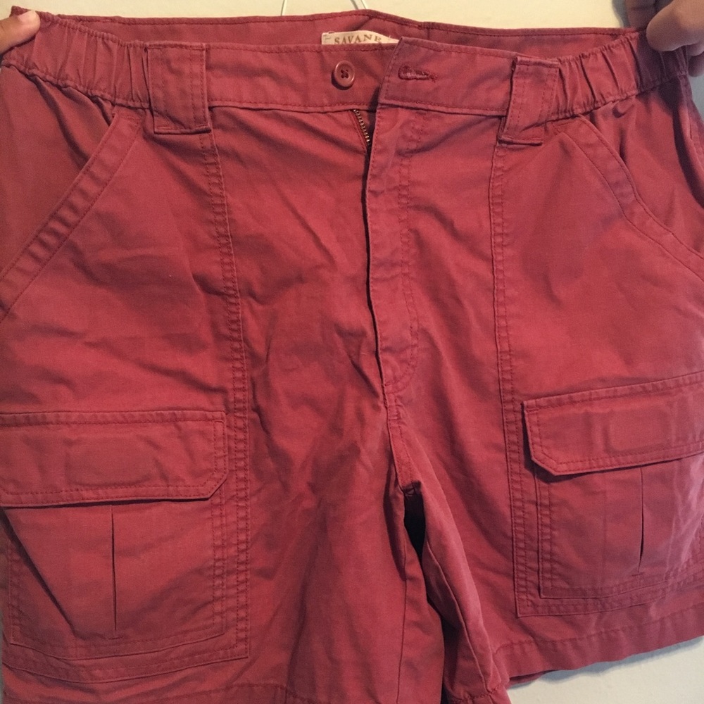 Pink Savane Shorts