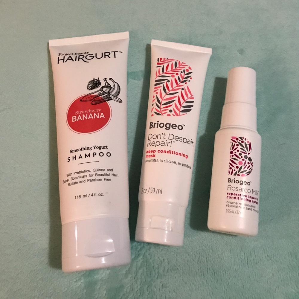 ProjectBeauty Hairgurt and Brioveo haircare bundle