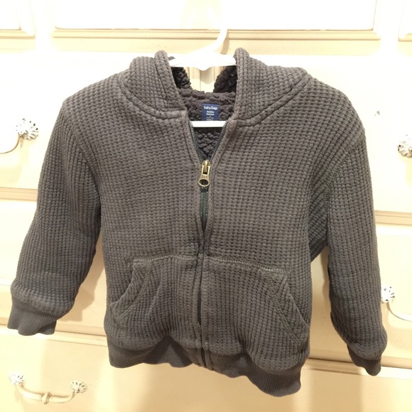 Baby Gap Zipped Hoodie, size 3, extra thick - Picture 1 of 4