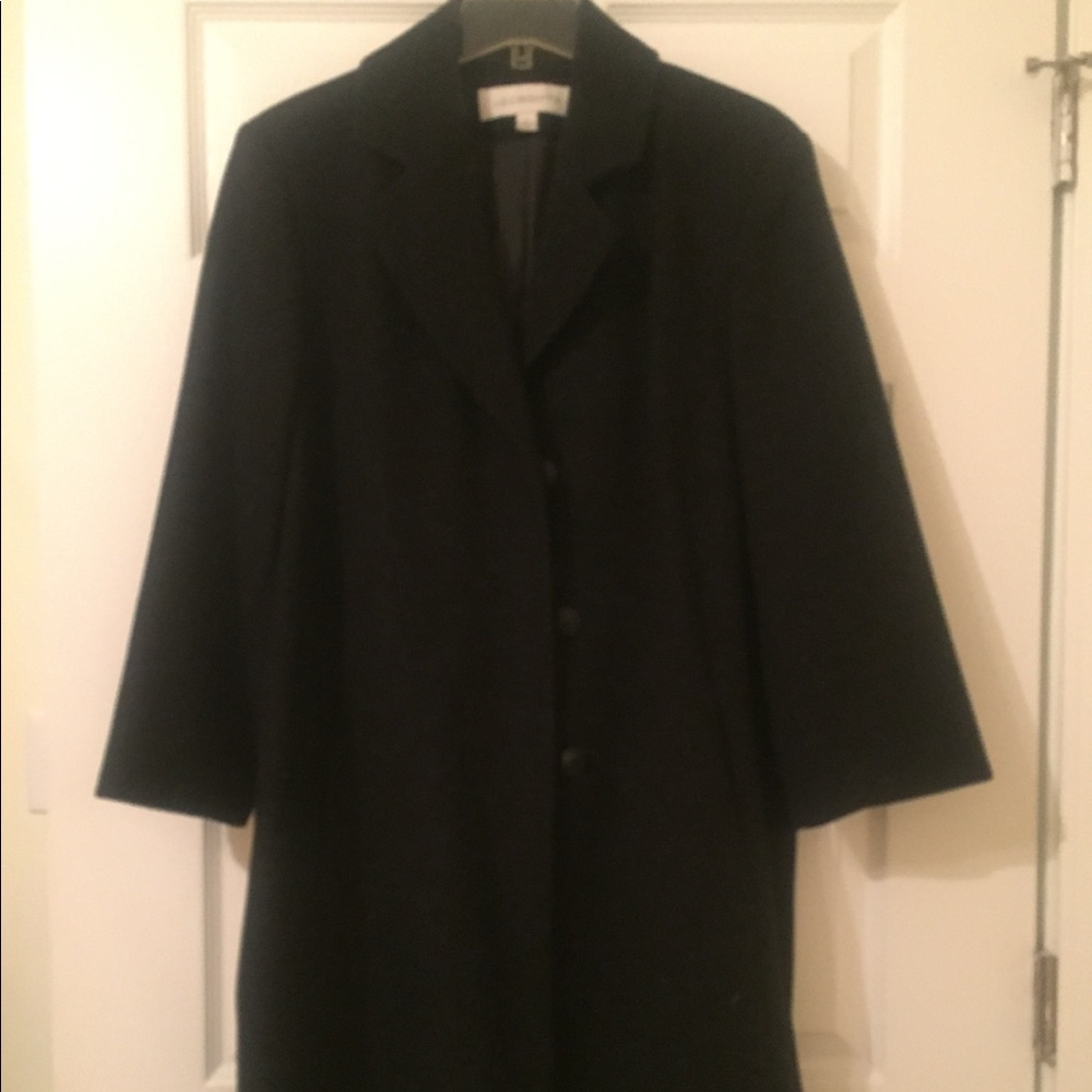 Liz Claiborne Full Length Dress Coat