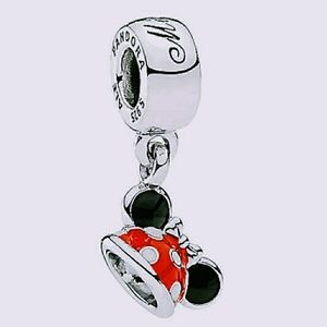 Pandora Minnie Ear Hat dangle Charm