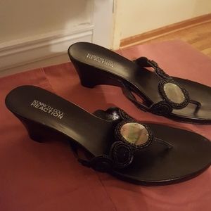 Black Kenneth Cole Reaction Sandal