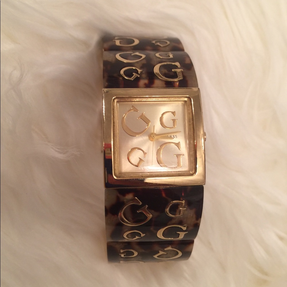 Tortoise Shell Guess Watch