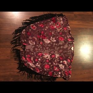PacSun- LA Hearts Velvet Fringe Cardigan