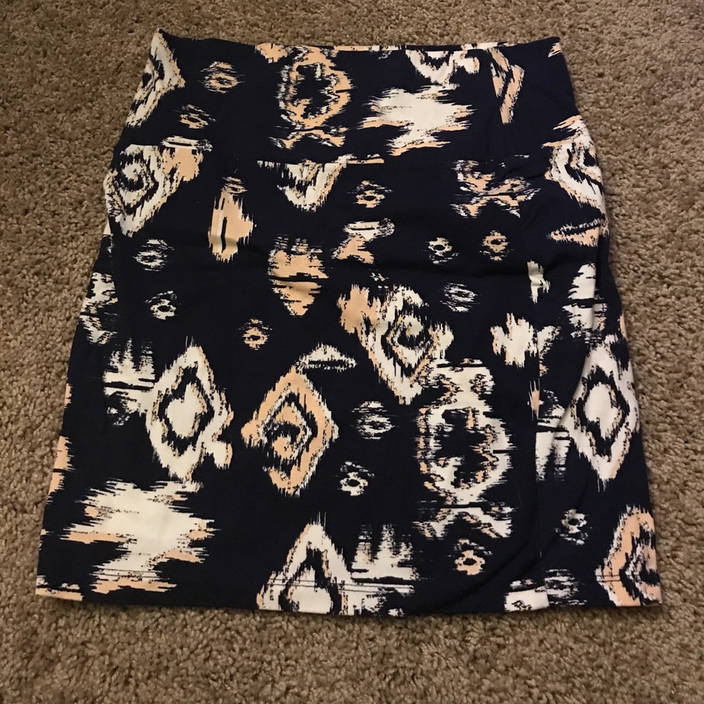Printed pencil Skirt