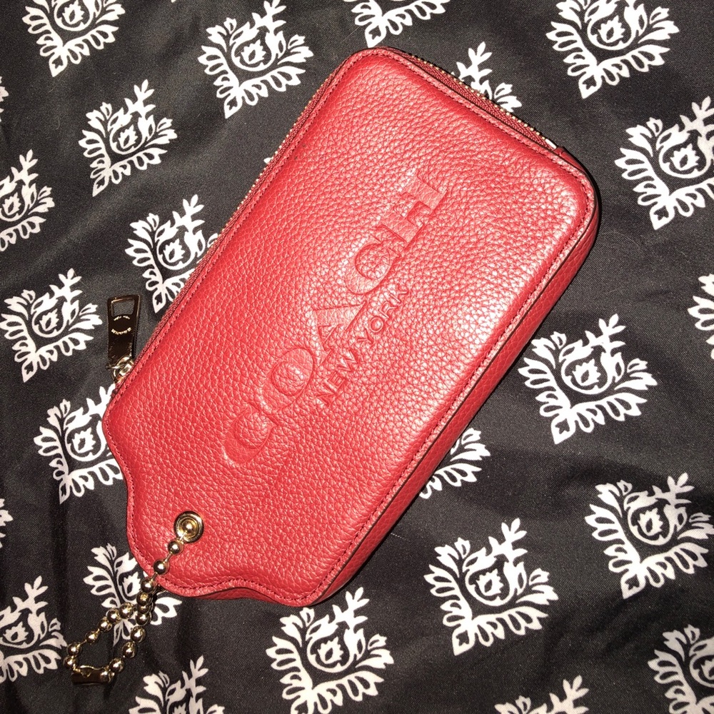 COACH Keychain Phone Wallet