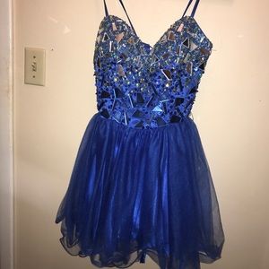 Royal Blue Homecoming Dress!