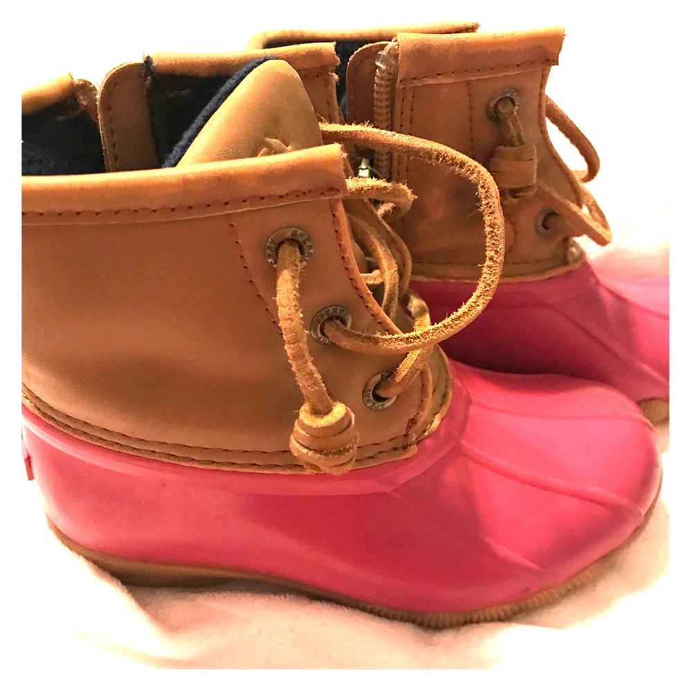 Sperry top sider / salt water boots toddlers