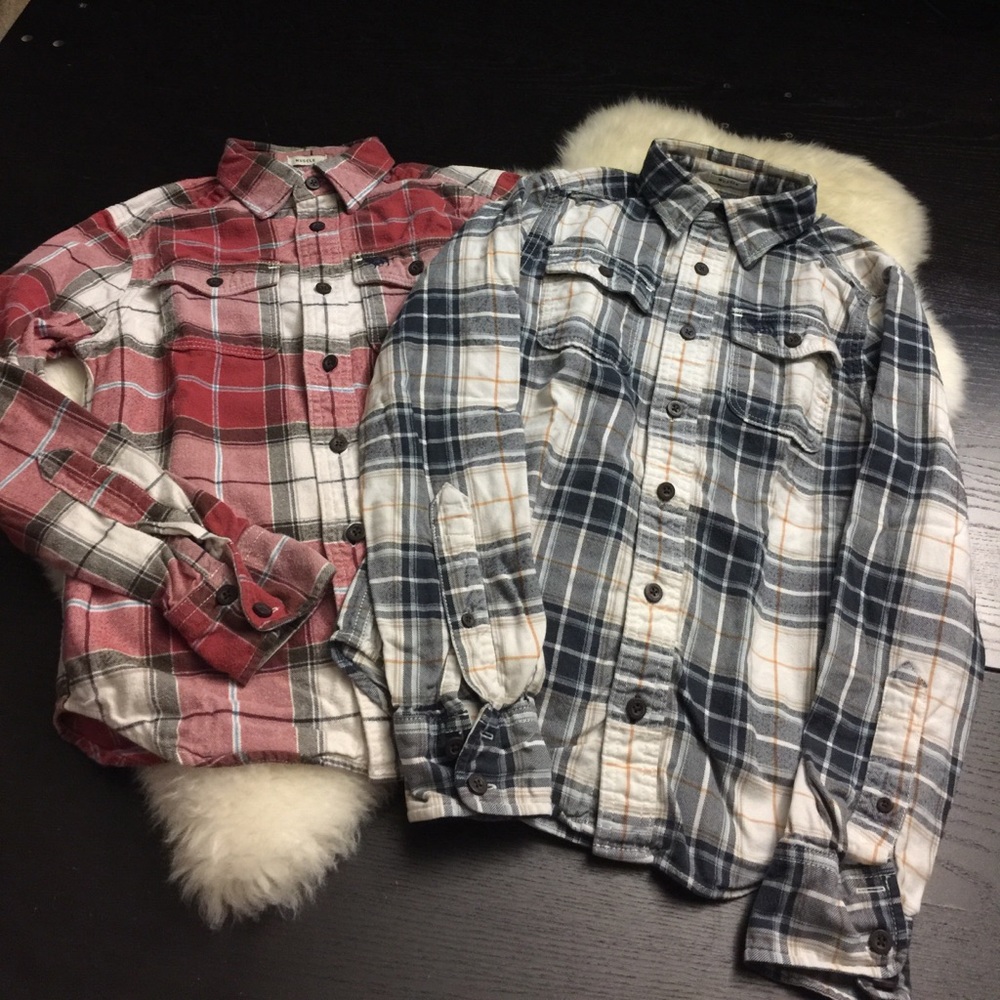*FIRM! ABERCROMBIE KIDS PLAID SHIRT