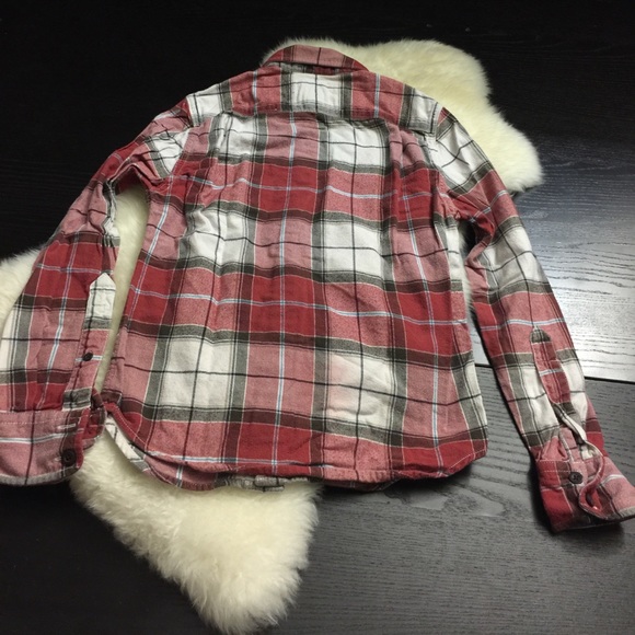*FIRM! ABERCROMBIE KIDS PLAID SHIRT - Picture 4 of 7