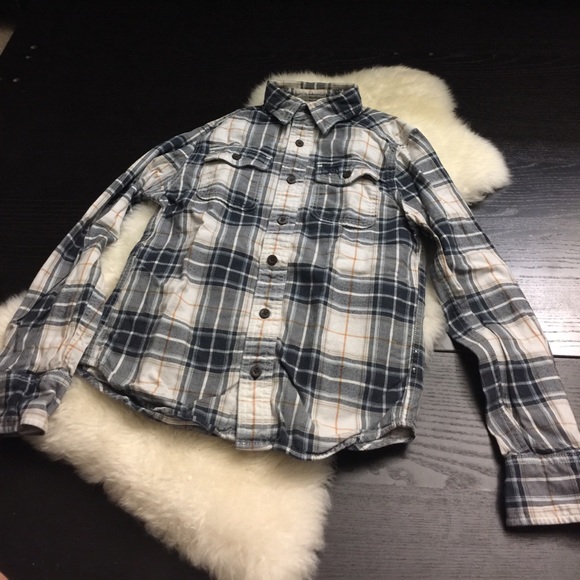 *FIRM! ABERCROMBIE KIDS PLAID SHIRT - Picture 5 of 7