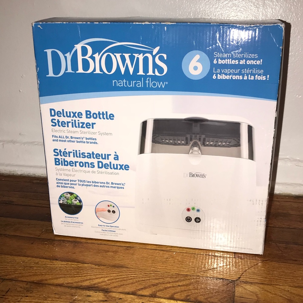 Dr.browns sterilized for baby bottles