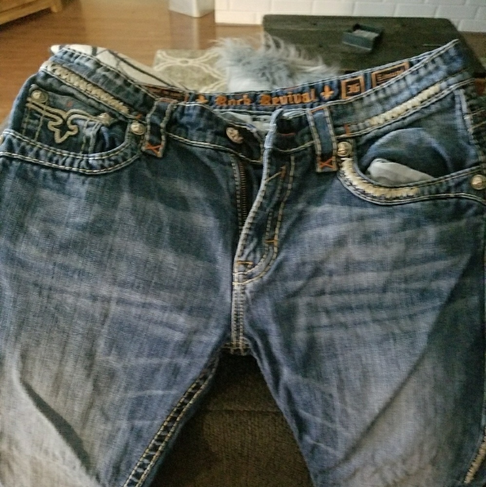 Men's Rock Revival Jeans