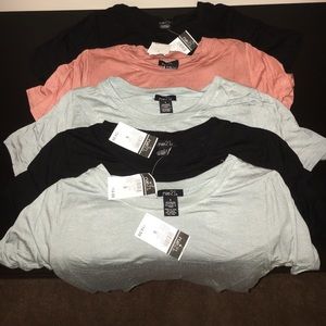 Tee bundle! 5 tees all brand new - never worn.