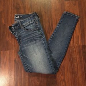 American Eagle Outfitters-Medium Wash Skinny Jeans