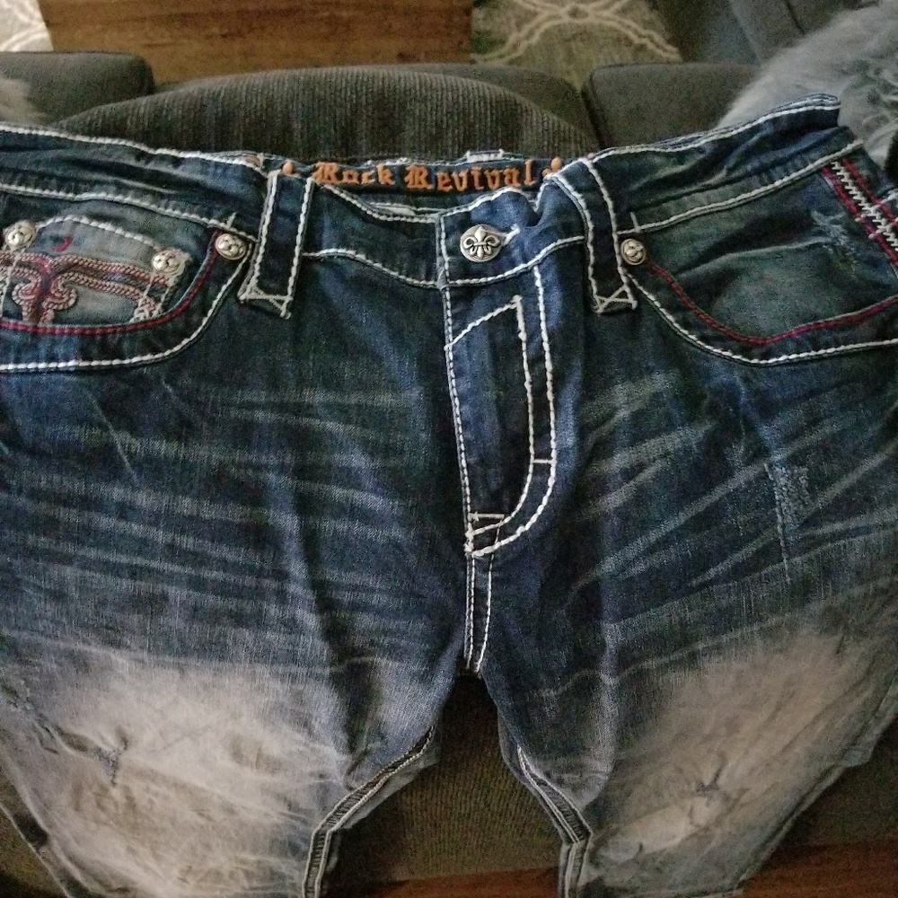 Men's Rock Revival Jeans