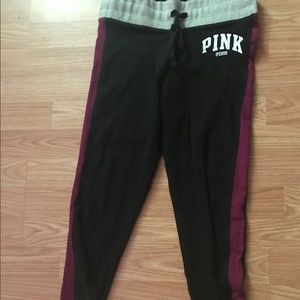 Black VS PINK yoga pants/tights