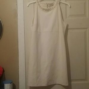 Cream Michael Kors Cocktail Dress