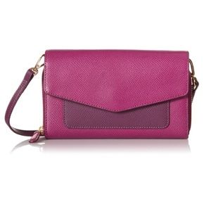Plum Vera Bradley Leather Crossbody