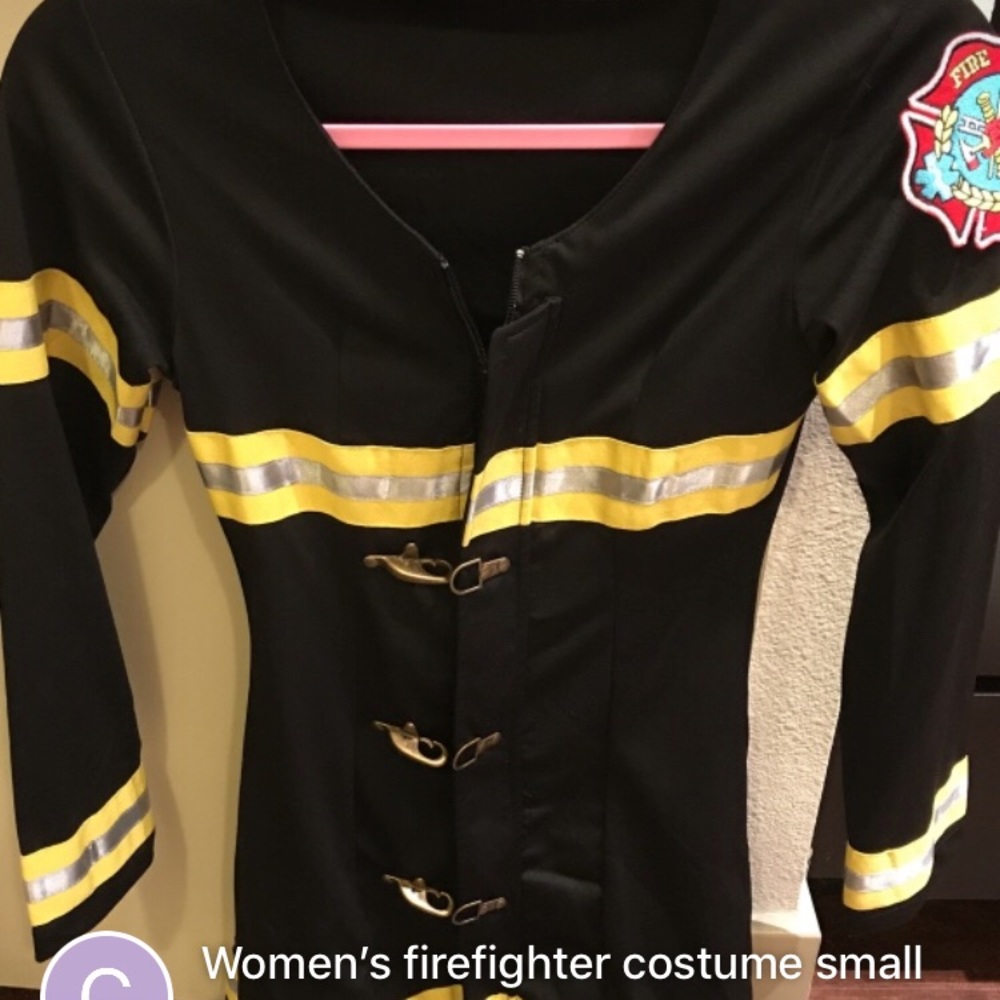 Women’s firefighter costume small