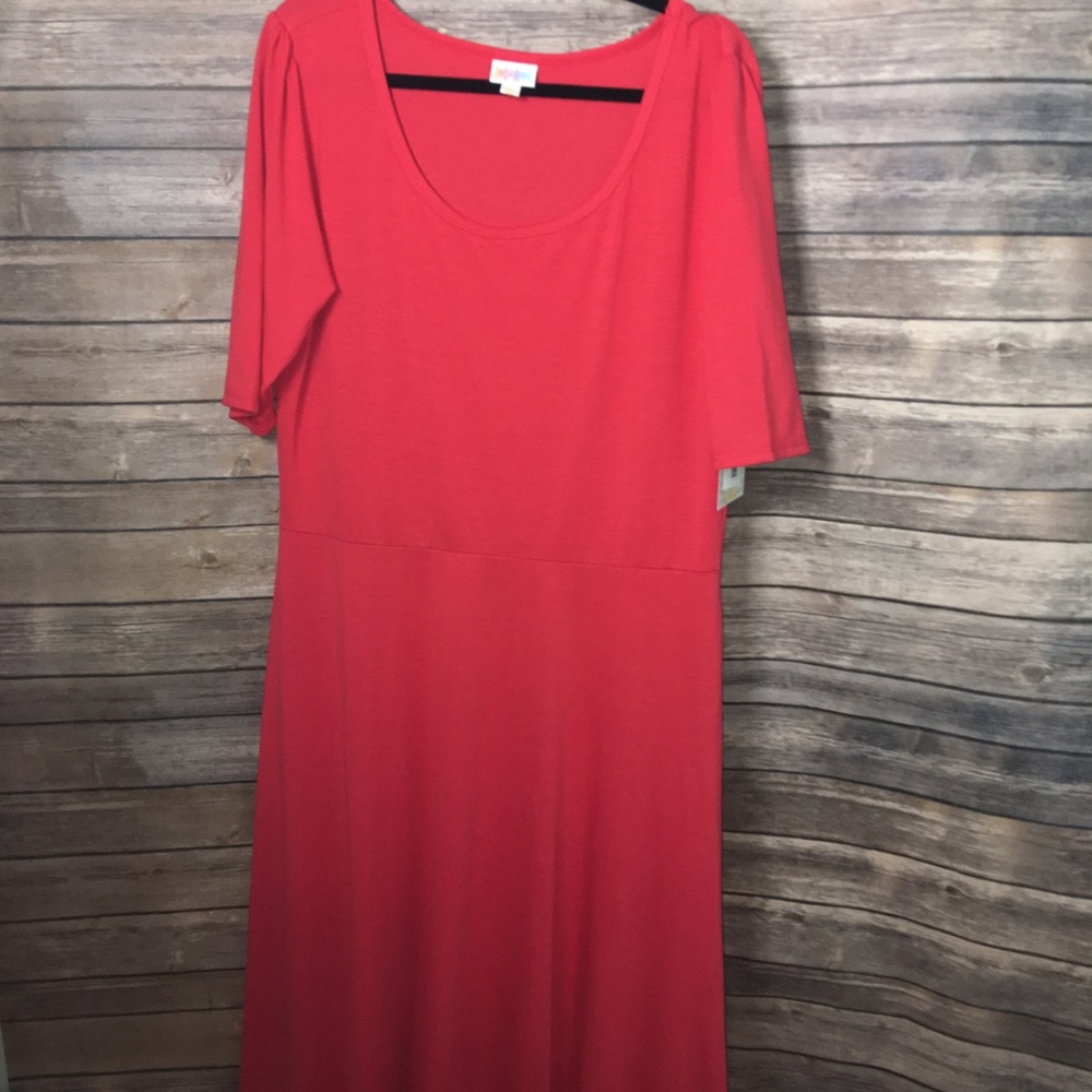 NWT Red LuLaRoe Ana dress