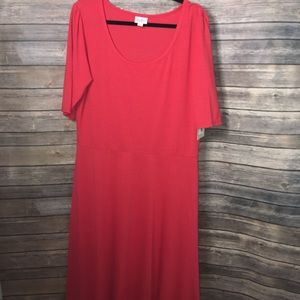 NWT Red LuLaRoe Ana dress