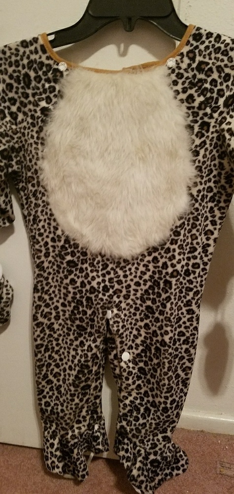 Leopard toddler costume