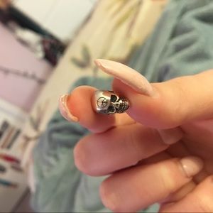Skull pandora charm