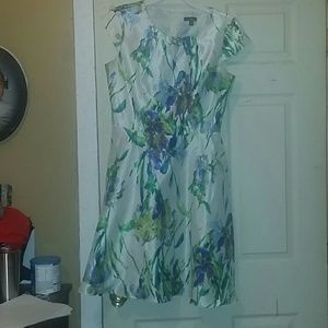 R & K floral cocktail dress