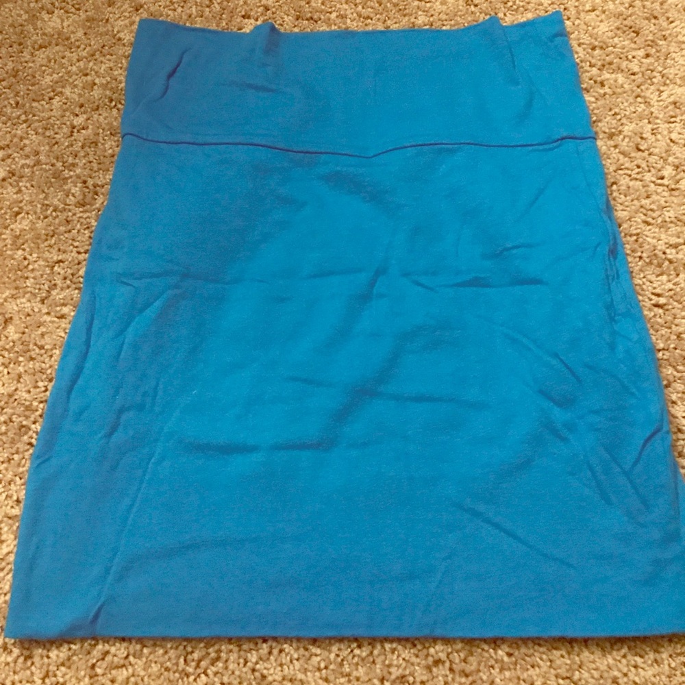 Smurf Mini Skirt