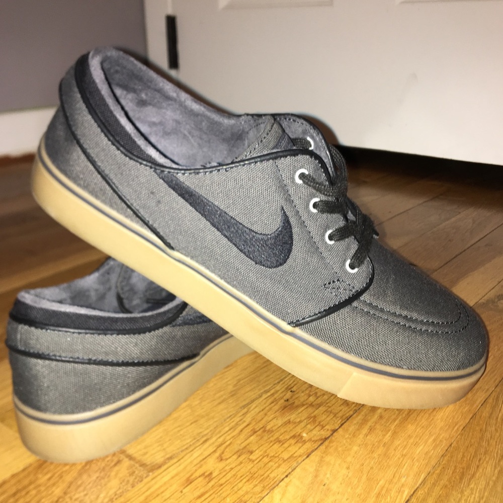 Nike SB Zoom Stephan Janoski Canvas Grey W 9.5 M 8