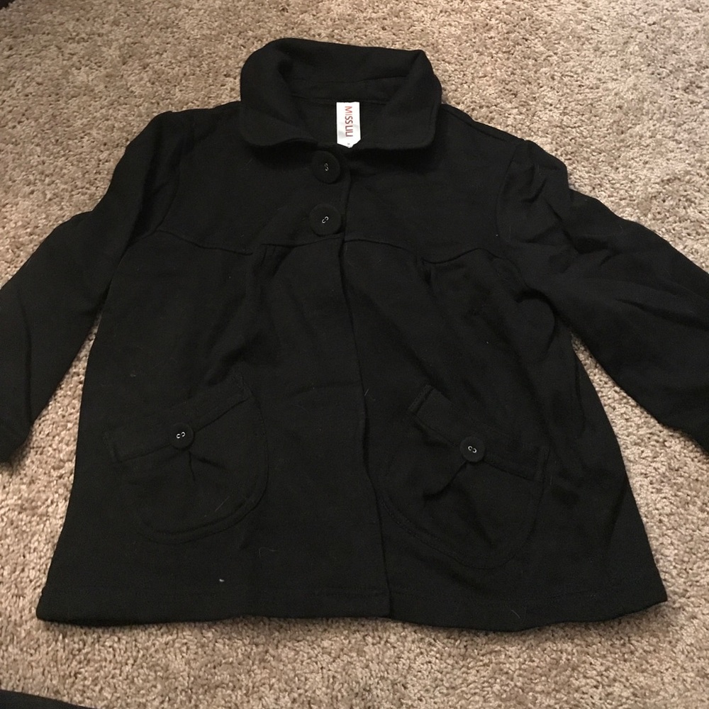 Black Cardigan/blazer
