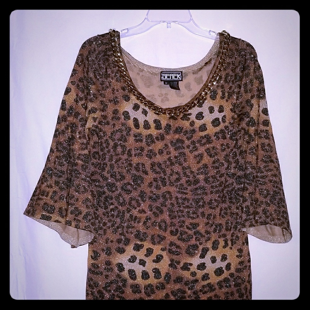 Berek Leopard Print Top