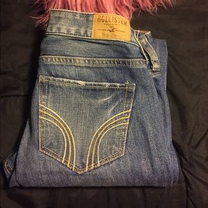 Hollister jeans.