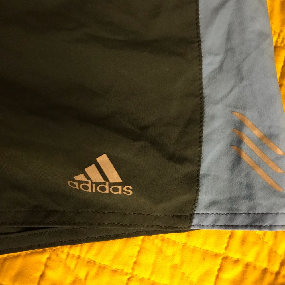 dark gray + periwinkle shorts - Picture 2 of 3