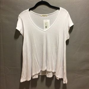 NEW White Flowy T-shirt