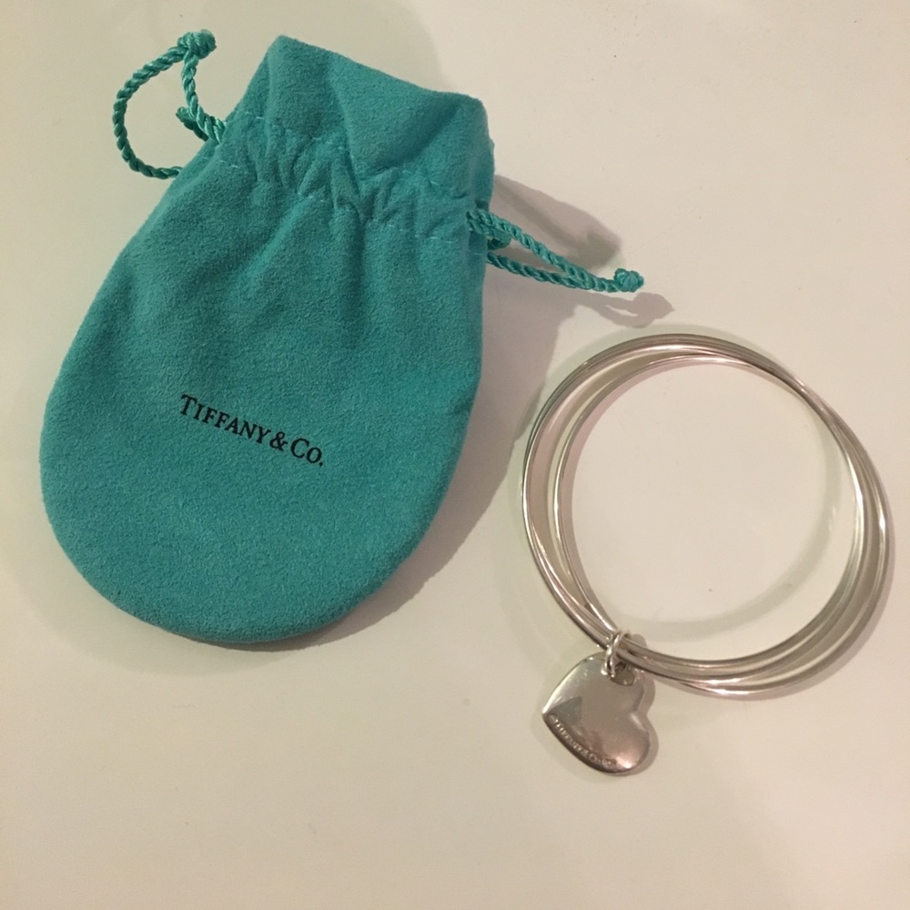 Tiffany & Co. bangles with heart
