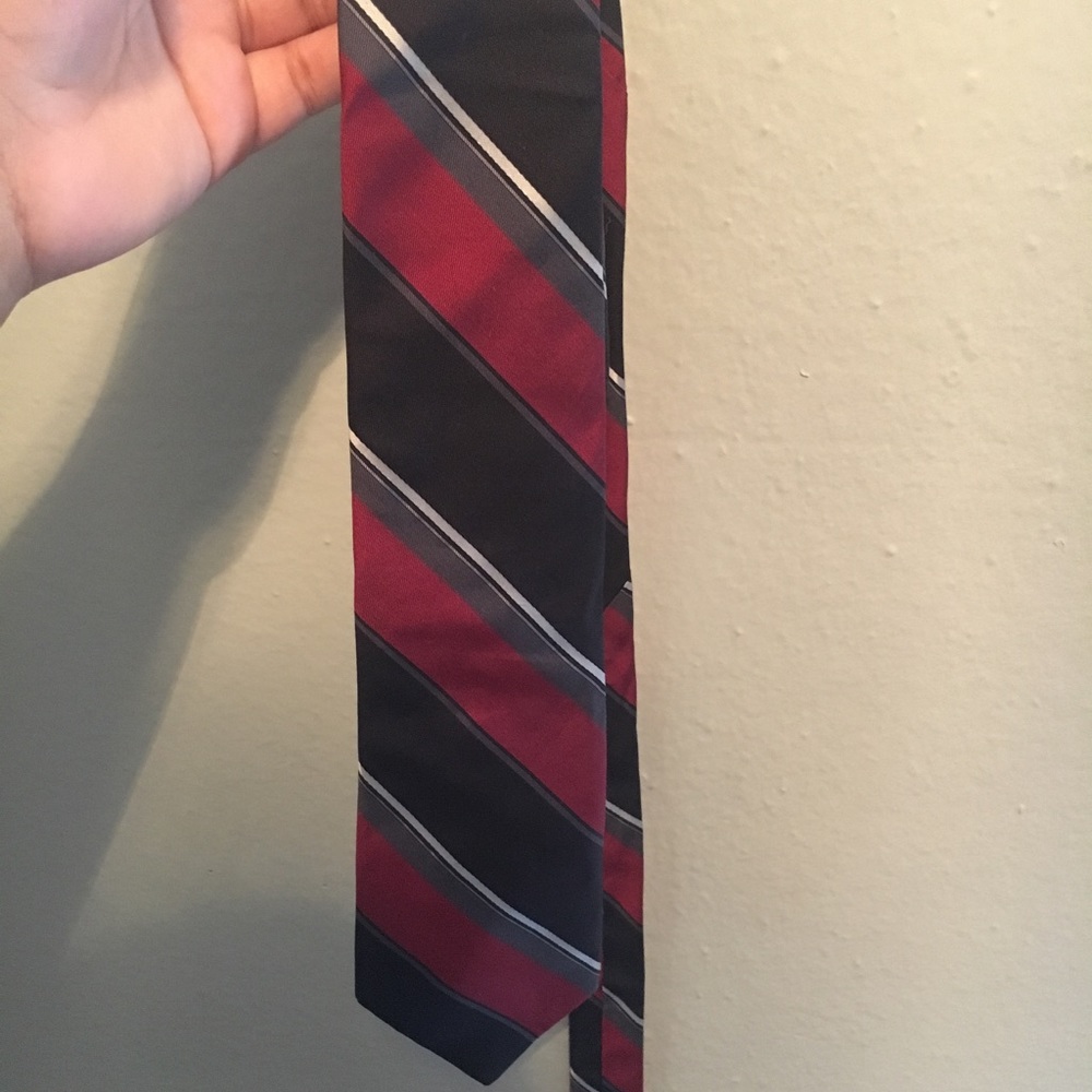 PACKAGE DEAL: three striped Ties
