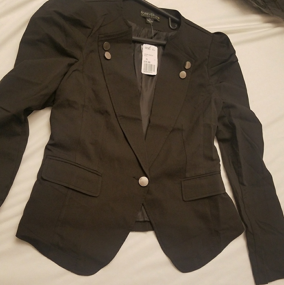 NEW Women's Black Career Blazer XL