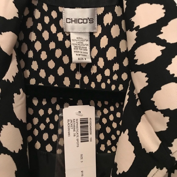 NWT, Chico’s Pattern Jacket - Picture 2 of 3