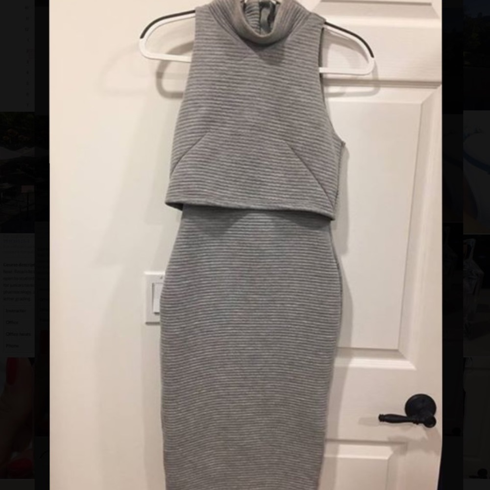 Cute and dressy asos one piece turtleneck dress