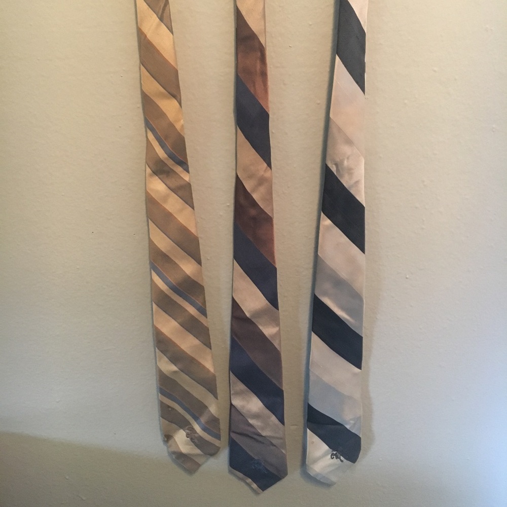 PACKAGE DEAL: 3 striped ties