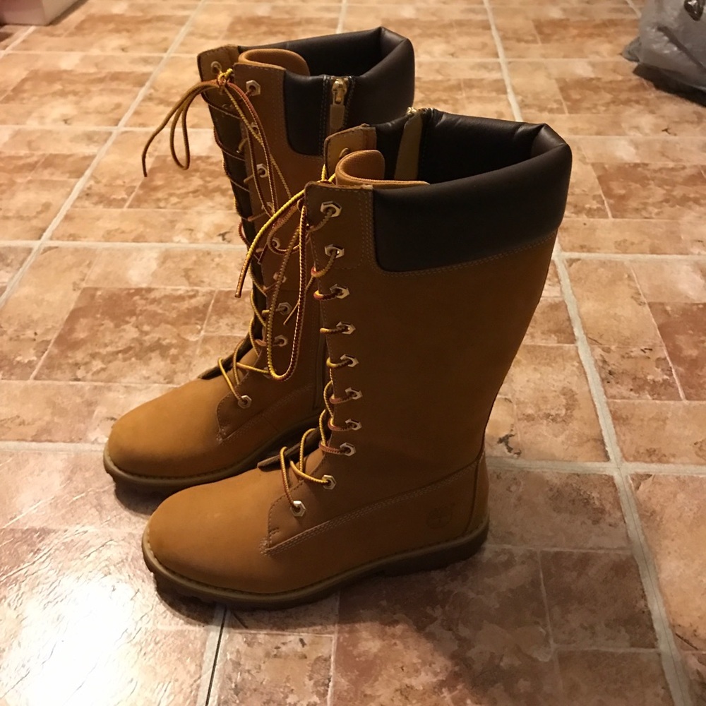 High top timberland boots