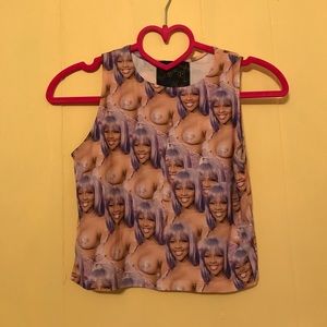 O-Mighty Lil' Kim Crop Top