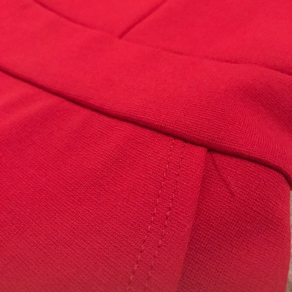 Red high neck Romper/dress - Picture 4 of 5