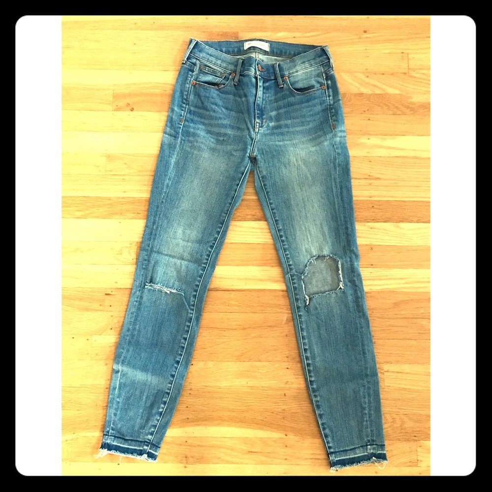 Madewell 9” high rise jeans