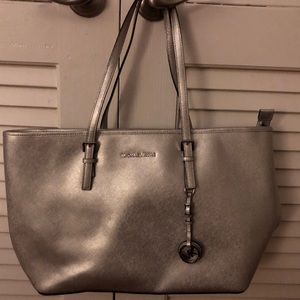 Michael Kors Purse Silver