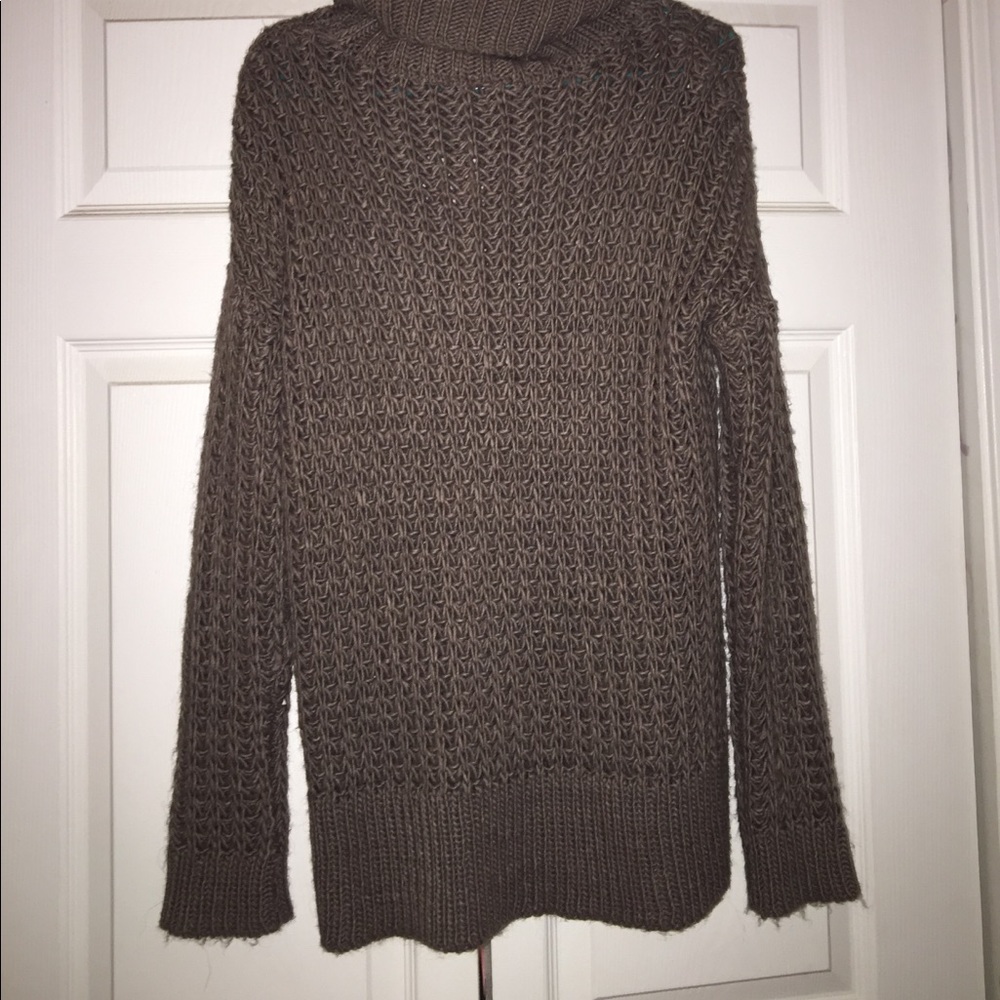 SOLD Cowl Neck Sweater - Picture 2 of 4